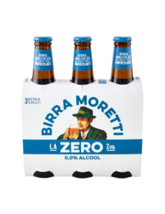 Birra Moretti Analcolica - 3 x 33 c