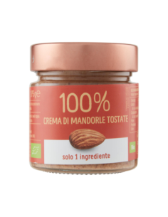 Crema 100% Mandorle Tostate Bio - 175 gr