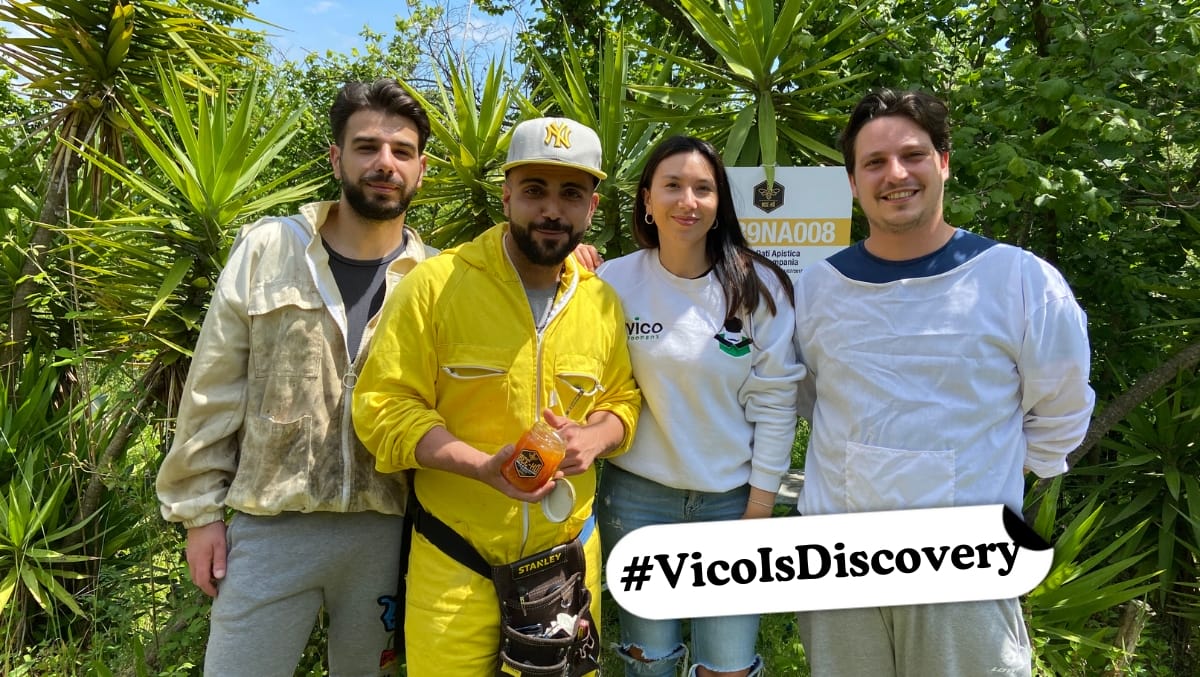 Our visit to the slopes of Vesuvius to protect bees