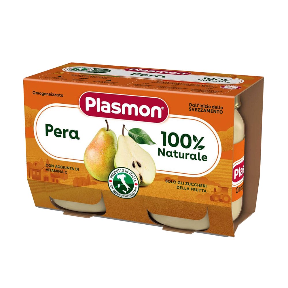 Plasmon Omogeneizzato Verdure Miste 4 Mesi - 2 x 80 gr - Vico Food Box
