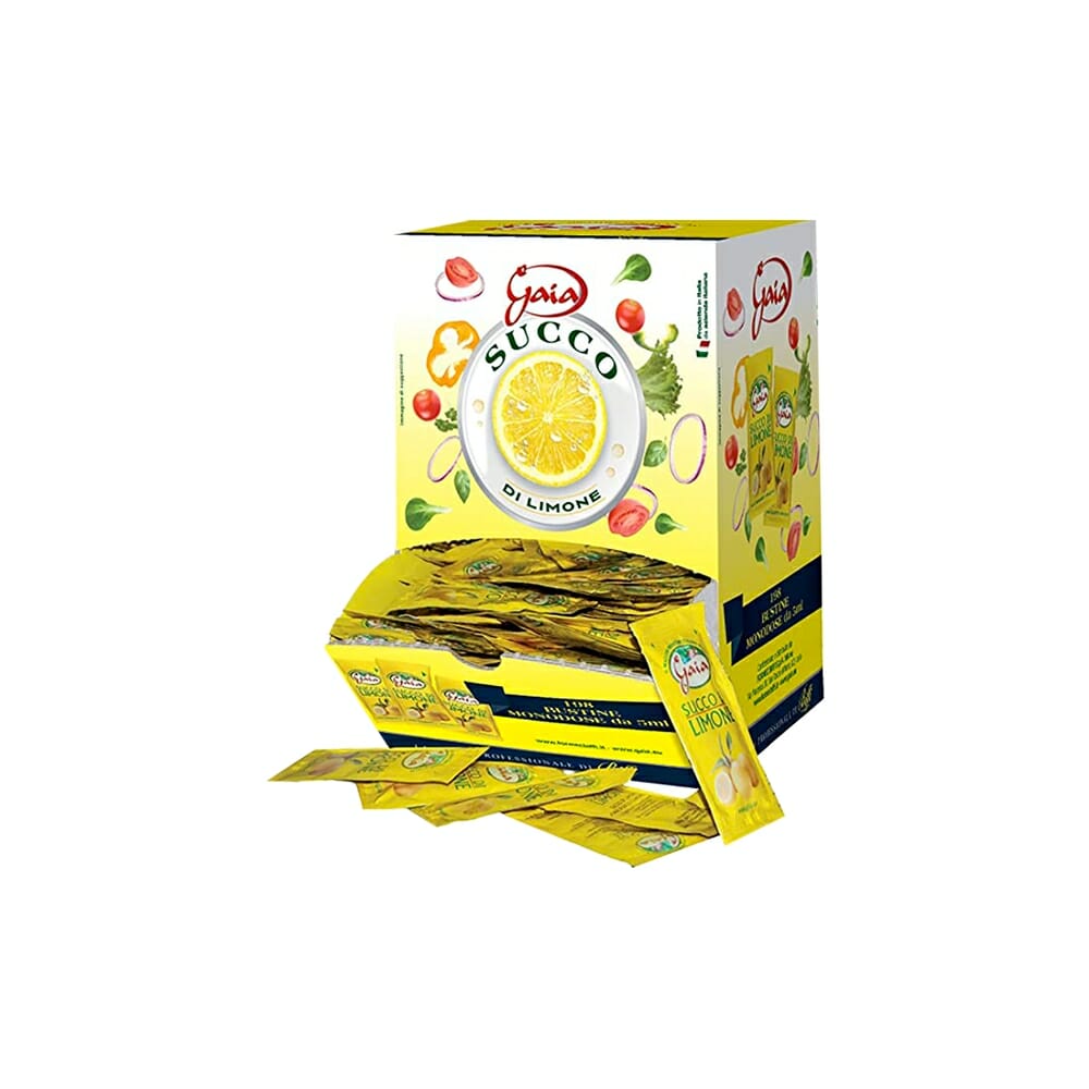 Biffi Gaia Succo di Limone 198 bustine - 990 ml - Vico Food Box