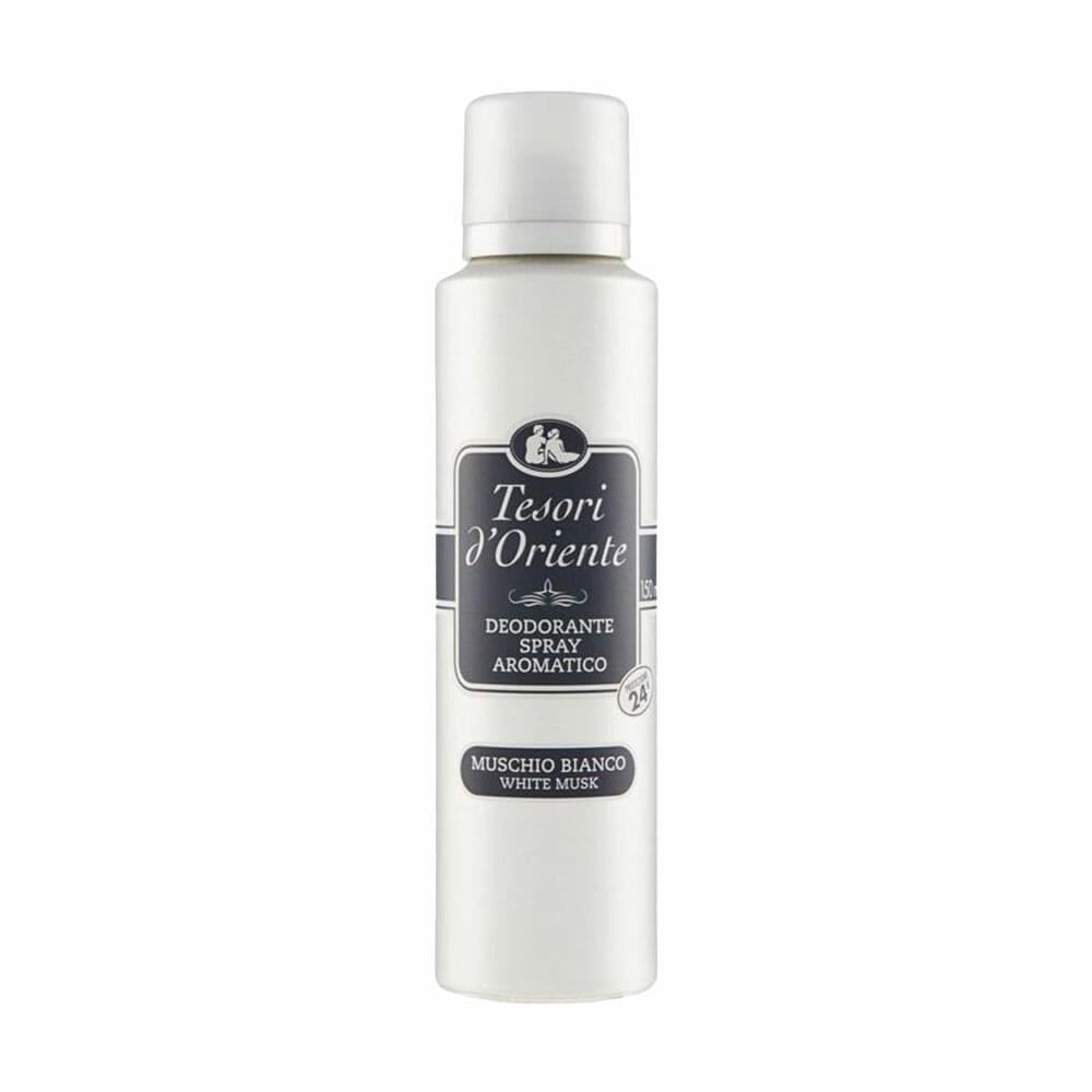 Tesori D'Oriente Aromatic Deodorant White Musk Spray - 150 ml 🚚