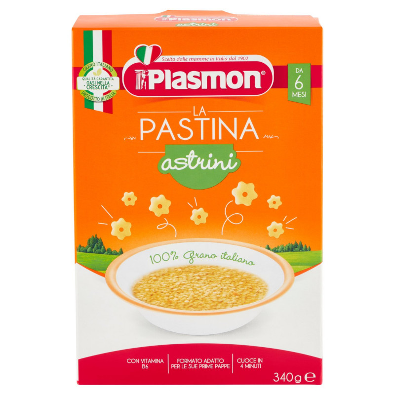 Plasmon La Pastina Astrini 6 Months - 340 gr - Vico Food Box
