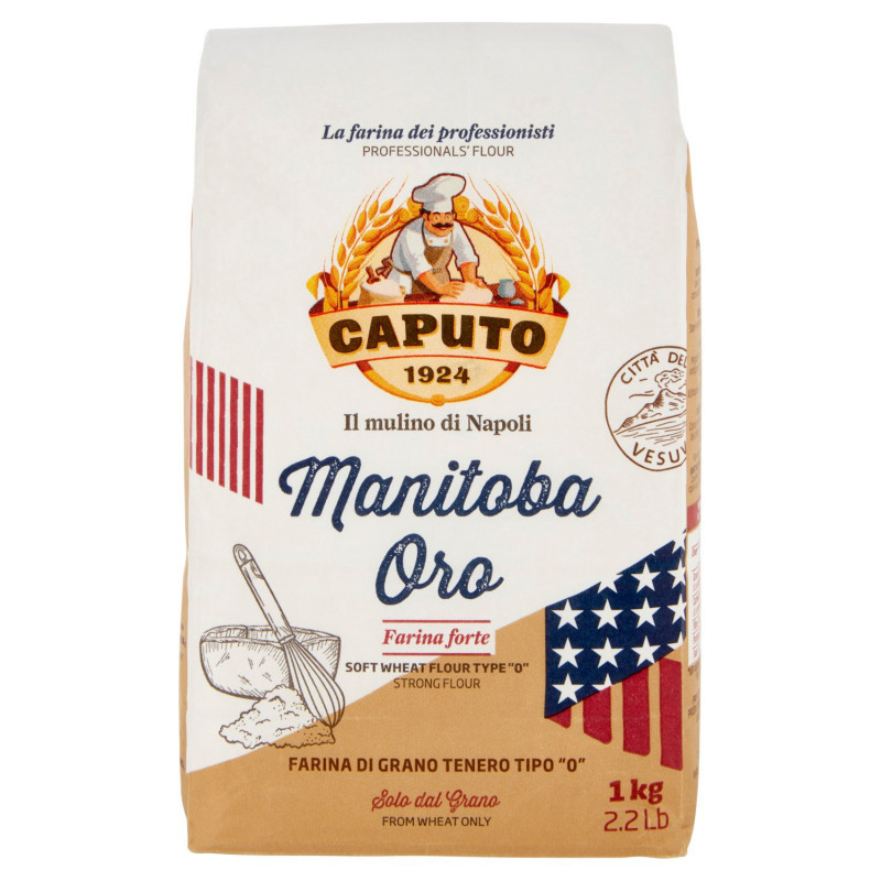 Caputo Flour Manitoba Oro Tipo 0 - 1 Kg - Vico Food Box